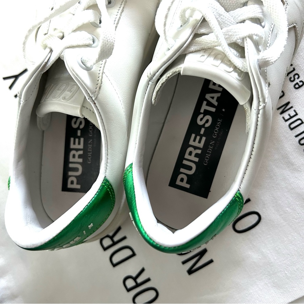 GOLDEN GOOSE PURE STAR SNEAKERS SIZE 7 - Picture 5 of 12